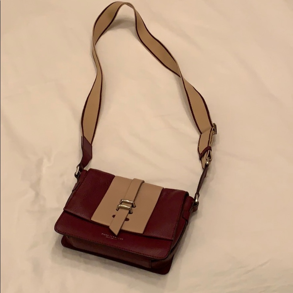Tiger of Sweden never worn maroon cross body bag